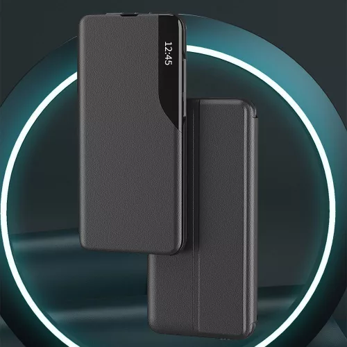 Tech-Protect Smart View oldalra nyíló flipes tok - Samsung A155 Galaxy A15      4G/Galaxy A15 5G - fekete