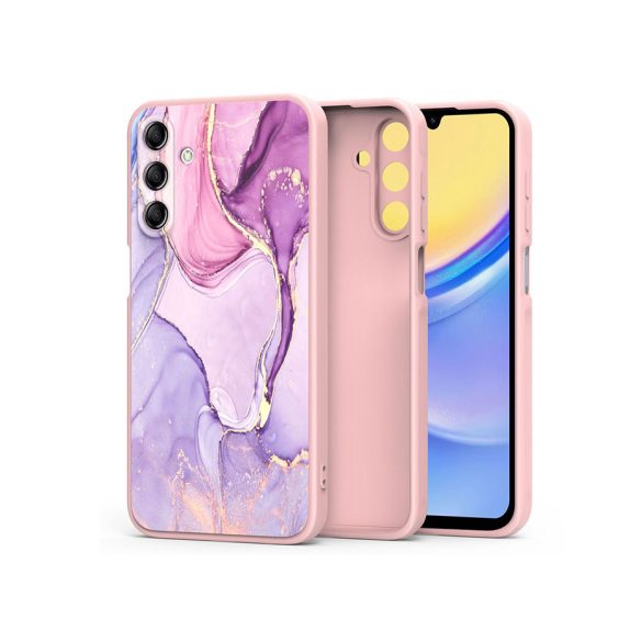 Samsung A155 Galaxy A15 4G/Galaxy A15 5G szilikon hátlap - Tech-Protect Mood -  marble