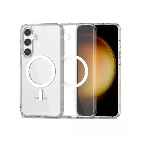   Samsung SM-S926 Galaxy S24+ szilikon hátlap - Tech-Protect Flexair Hybrid       Magsafe - átlátszó