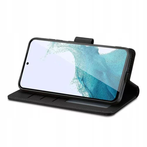Tech-Protect Wallet flipes bőrtok - Samsung SM-S926 Galaxy S24+ - fekete