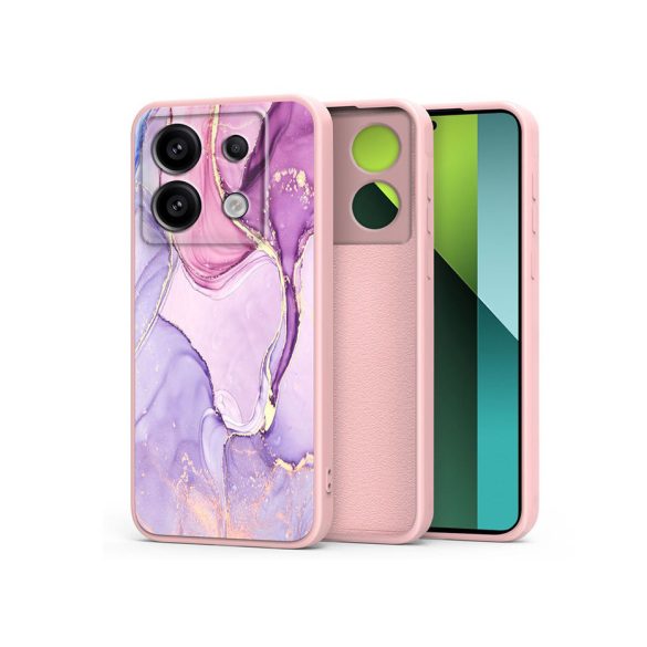 Xiaomi Redmi Note 13 Pro 5G/Poco X6 5G szilikon hátlap - Tech-Protect Icon - marble