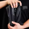 Univerzális kerékpárra szerelhető, por- és cseppálló telefontartó táska - Tech-Protect V2 Bike Mount L Size - fekete