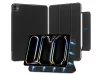 Apple iPad Pro 11 (2024) tablet tok (SmartCase) on/off funkcióval - Tech-ProtectMagnetic - fekete (ECO csomagolás)