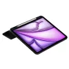 Apple iPad Air 13 (2024) tablet tok (SmartCase) on/off funkcióval, Apple Pencil tartóval - Tech-Protect - fekete (ECO csomagolás)