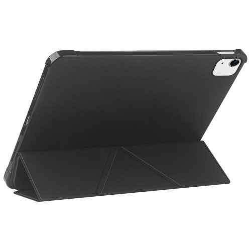 Apple iPad Air 13 (2024) tablet tok (SmartCase) on/off funkcióval, Apple Pencil tartóval - Tech-Protect Origami - fekete (ECO csomagolás)