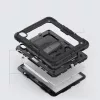 Apple iPad Air 6 (2024) 11.0 ütésálló tablet tok 360 fokos védelemmel, 4H kijelzővédő üveggel - Tech-Protect Solid 360 - fekete (ECO csomagolás)