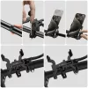 Tech-Protect univerzális kerékpárra / motorkerékpárra szerelhető fém telefontartó - Tech-Protect V3 Universal Bike Mount - fekete