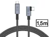 Tech-Protect USB Type-C - USB Type-C adat- és töltőkábel - Tech-Protect Ultraboost USB 4.0 / 8K / 40 Gbps / PD240 Cable - 240W - szürke