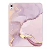 Apple iPad 10.9 (2022) tablet tok (Smart Case) on/off funkcióval, Apple Pencil tartóval - Tech-Protect - marble (ECO csomagolás)