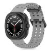 Tech-Protect IconBand Pro - Samsung Galaxy Watch Ultra (47 mm-es) szilikon sport szíj - szürke