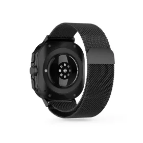   Tech-Protect Milanese Band - Samsung Galaxy Watch Ultra (47 mm-es) fém szíj - fekete