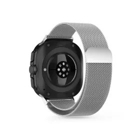   Tech-Protect Milanese Band - Samsung Galaxy Watch Ultra (47 mm-es) fém szíj - ezüst