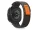 Tech-Protect Nylon - Samsung Galaxy Watch Ultra 2024/2025 nylon szíj (47mm) - fekete/narancs