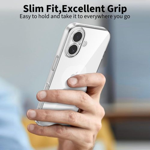 Tech-Protect FlexAir szilikon tok - Apple iPhone 17 - átlátszó