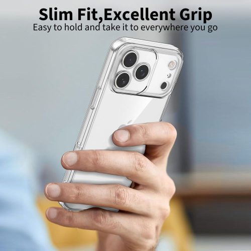 Tech-Protect FlexAir szilikon tok - Apple iPhone 17 Pro Max - átlátszó