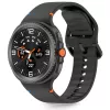 Tech-Protect - Samsung Galaxy Watch 8 / Classic szilikon szíj (40/44/46 mm) - fekete