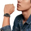 Tech-Protect - Samsung Galaxy Watch 8 / Classic szilikon szíj (40/44/46 mm) - fekete