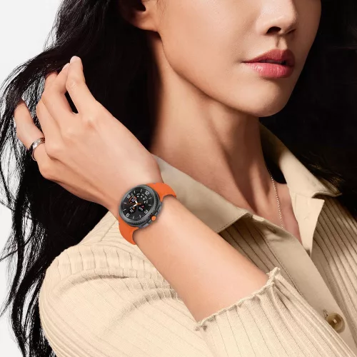 Tech-Protect - Samsung Galaxy Watch 8 / Classic szilikon szíj (40/44/46 mm) - fekete