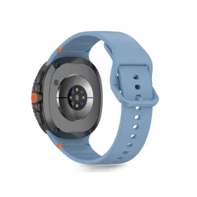   Tech-Protect - Samsung Galaxy Watch 8 / Classic szilikon szíj (40/44/46 mm) - világos kék