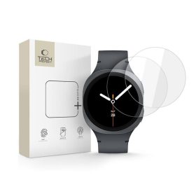   Tech-Protect Glass Fit+ üvegfólia - Samsung Galaxy Watch 8 (44mm) - 2 db/cs - átlátszó