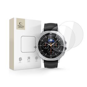   Tech-Protect Glass Fit+ üvegfólia - Samsung Galaxy Watch 8 (46mm) - 2 db/cs - átlátszó