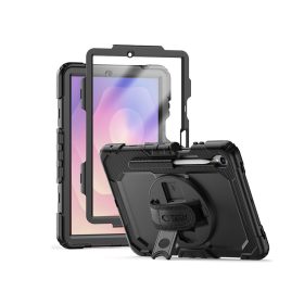   Tech-Protect Solid ütésálló tok Galaxy Tab S11 11,0" X730/X736B kijelzővédővel - fekete - ECO