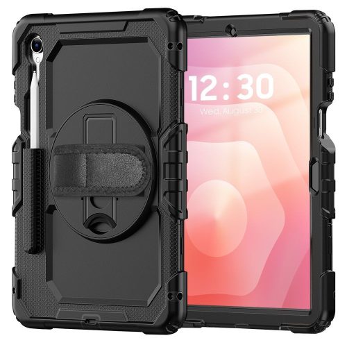 Tech-Protect Solid ütésálló tok Galaxy Tab S11 11,0" X730/X736B kijelzővédővel - fekete - ECO