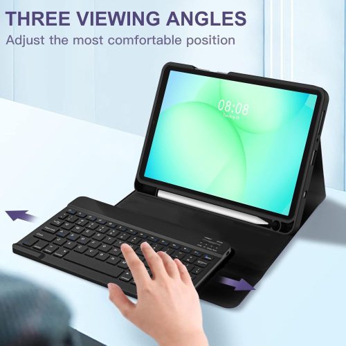 Tech-Protect tablet tok (SC Pen) - Galaxy Tab A9/A11 8.7" X110/X115/X133/X135, bill. - fekete - ECO