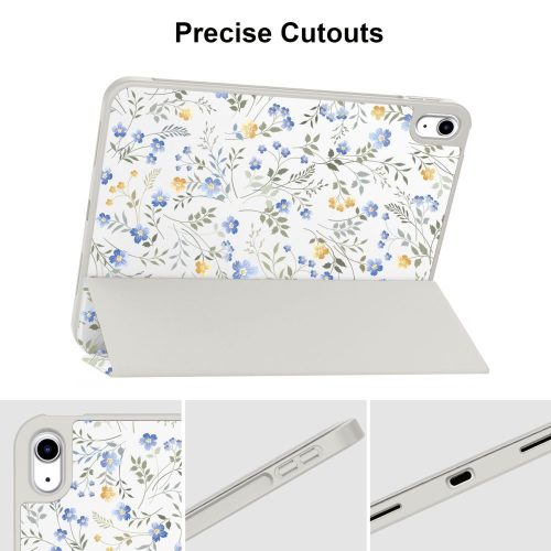 Tech-Protect tablet tok (Smart Case Pen) - Apple iPad 10.9 (2022)/11 (2025) - Spring Flowers - ECO