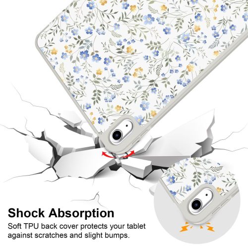 Tech-Protect tablet tok (Smart Case Pen) - Apple iPad 10.9 (2022)/11 (2025) - Spring Flowers - ECO