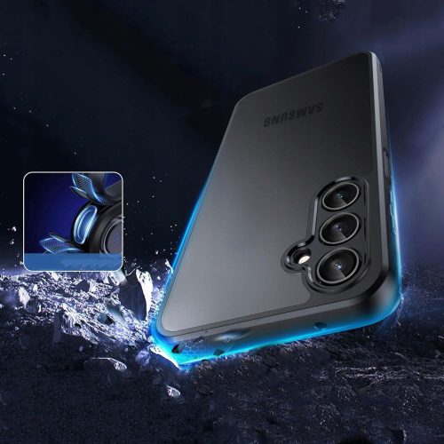 Tech-Protect Magmat szilikon tok - Xiaomi 14T Pro - fekete/ átlátszó