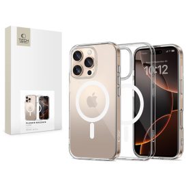   Tech-Protect FlexAir MagSafe szilikon tok - Apple iPhone 16 Pro - átlátszó