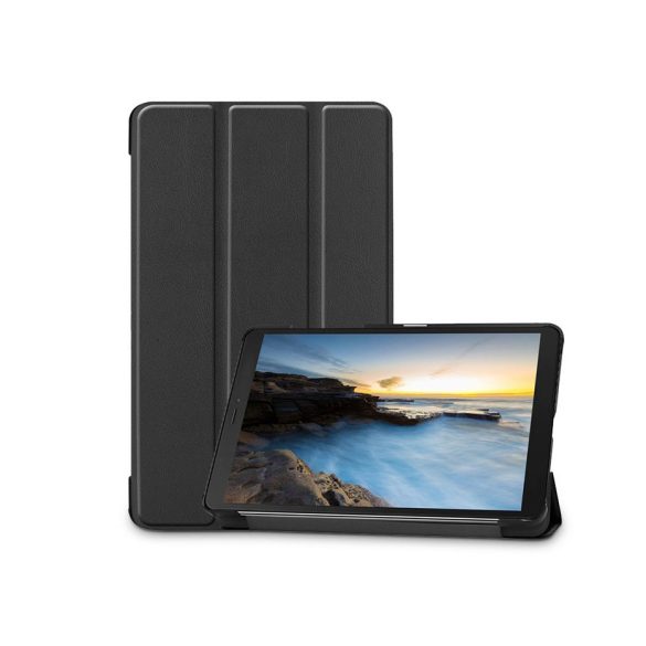 Samsung T290 Galaxy Tab A 8.0 (2019) tablet tok (Smart Case) on/off funkcióval  -Tech-Protect - fekete (ECO csomagolás)