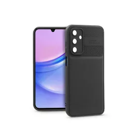   Samsung A155 Galaxy A15 4G/Galaxy A15 5G szilikon hátlap - Honeycomb - fekete