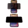 Xiaomi Redmi Note 13 Pro üveg képernyővédő fólia - Privacy Glass Full Glue - 1 db/csomag