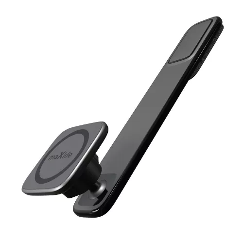 Maxlife univerzális műszerfalra helyezhető mágneses autós tartó - Maxlife MXCH-15 Magnetic Car Holder - fekete