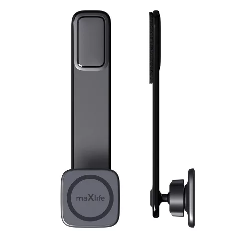 Maxlife univerzális műszerfalra helyezhető mágneses autós tartó - Maxlife MXCH-15 Magnetic Car Holder - fekete