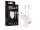 Maxlife MXTC-06 PD+QC 20W gyorstöltő adapter USB + Type-C + Type-C/Lightning kábel - fehér