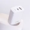 Maxlife MXTC-06 PD+QC 20W hálózati gyorstöltő adapter Type-C + USB - fehér
