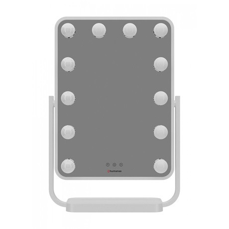 Humanas HS HM01 FEHÉR sminktükör led világítással