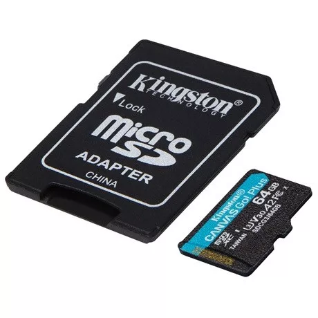 Kingston SDCG3/64GB memóriakártya + adapter