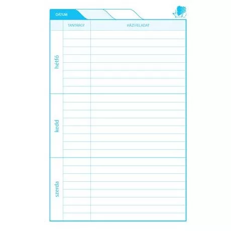 ICO 7500085002 füzet, tűzött, A5 lecke, 32 lap, vitorlás