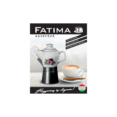 Fatima FATIMA KETTES kávéfőző kotyogós 2 személyes