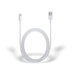   Apple iPhone Lightning eredeti, gyári USB töltő- és adatkábel 1 m-es vezetékkel - Lightning - MD818ZM/A (ECO csomagolás)