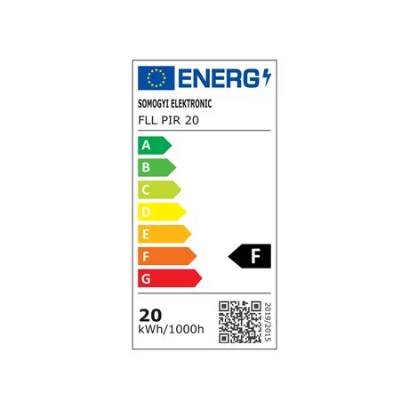 Home by somogyi FLL PIR 20 led fényvető mozgásérzékelős 20w 1600 lm ip65