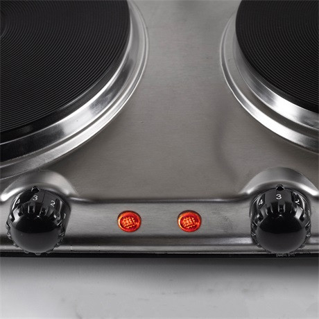 Home By Somogyi HG R 04SS rezsó, rozsdamentes dupla hordozható