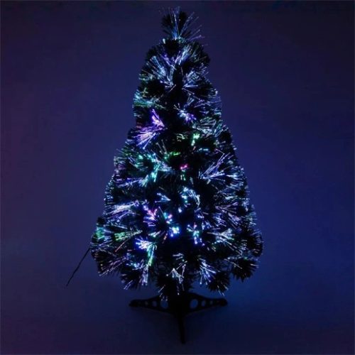 Home By Somogyi KIX80LED műfenyő led-es optikai szállal 80 cm