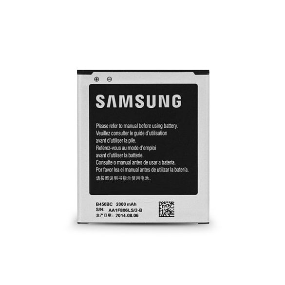 Samsung SM-G3586F Galaxy Core Lite LTE gyári akkumulátor - Li-Ion 2000 mAh - B450BC NFC (ECO csomagolás)
