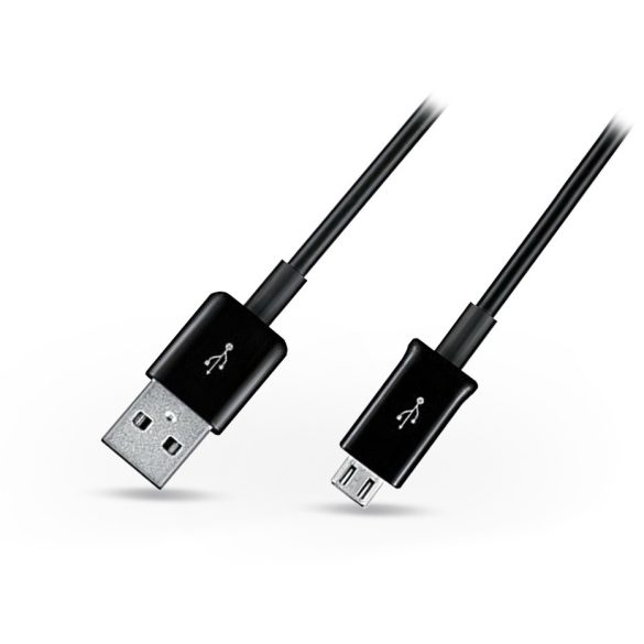 Samsung gyári micro USB adat- és töltőkábel - ECB-DU5ABE - fekete (ECO          csomagolás)