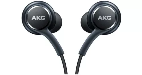 Samsung gyári sztereó felvevős fülhallgató - EO-IG955 tuned by AKG - 3,5 mm jack - fekete (ECO csomagolás)